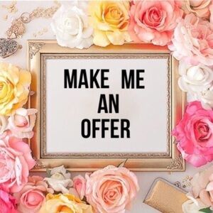 Welcome! Make me an offer!